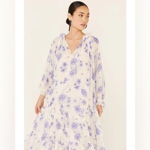 FREE PEOPLE FEELING GROOVY MAXI DRESS